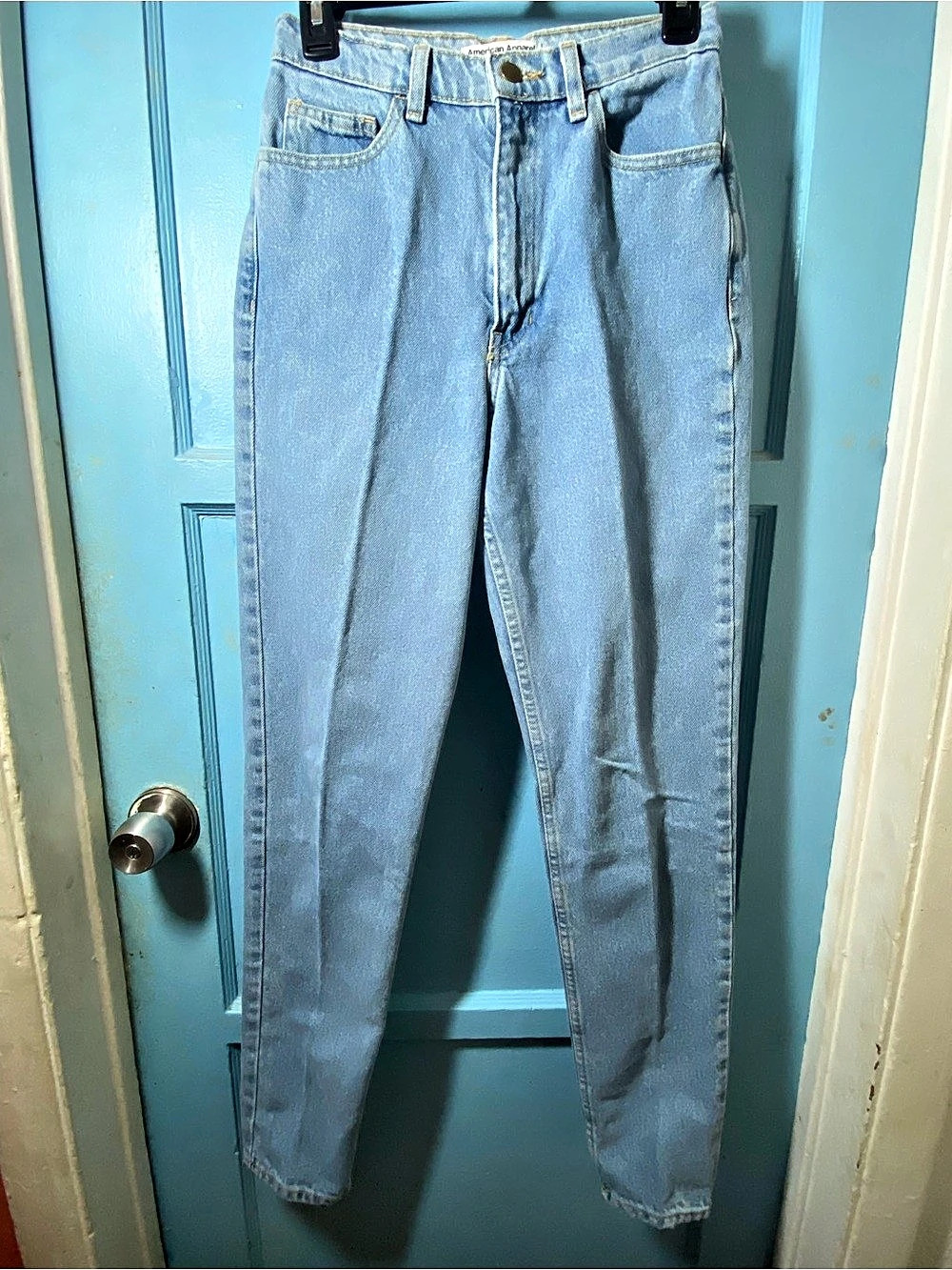 American Apparel Light Wash Skinny Jeans Waist 27